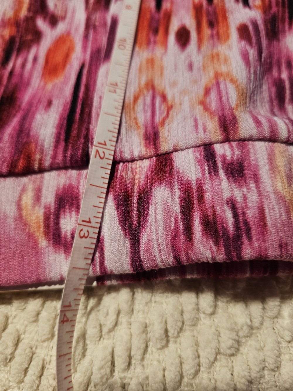 Vibrant Pink Patterned Maxi Wide Leg pants - Picture 9 of 9